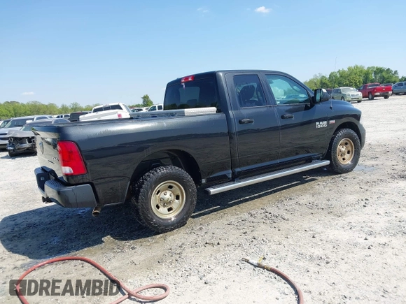2017 Ram 1500 Express with VIN 1C6RR7FT6HS510741, listed as a IAAI auction lot 41979370 with 139,710 mi miles. Bid and sale history available at carsss.com. Image 4.