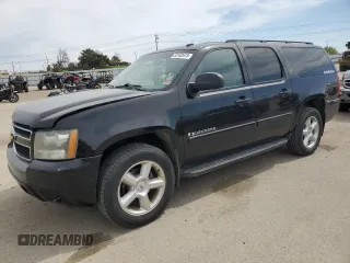 2008 Chevrolet Suburban 3LT z VIN 1GNFK16318J206114, wystawiony jako Copart lot #53102615 z przebiegiem 255 178 mil mil oraz Szkoda całkowita • Salvage title. Historia ofert i sprzedaży dostępna na DreamBid. Obrazek 1.