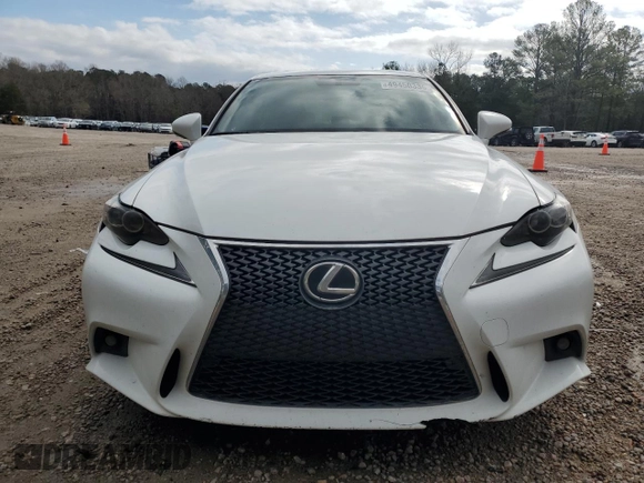2016 Lexus IS with VIN JTHBE1D20G5025133, listed as a Copart auction lot 49450335 with 139,641 mi miles and Salvage Title. Bid and sale history available at carsss.com. Image 5.