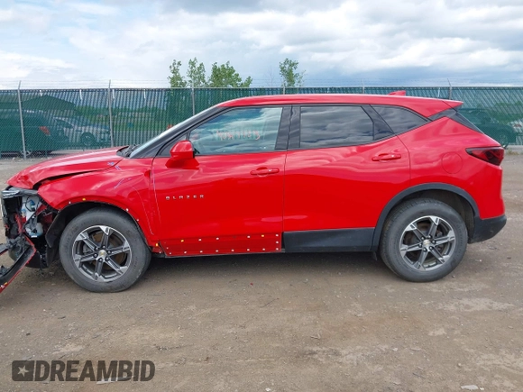 2023 Chevrolet Blazer LT with VIN 3GNKBHR43PS171195, listed as a IAAI auction lot 42547323 with 29,525 mi miles and . Bid and sale history available at DreamBid. Image 14.