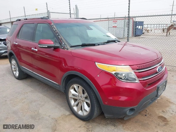 2014 Ford Explorer Limited with VIN 1FM5K8F85EGA27412, listed as a IAAI auction lot 41793804 with 117,134 mi miles. Bid and sale history available at carsss.com. Image 1.