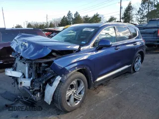 2022 Hyundai Santa Fe SEL with VIN 5NMS2DAJ4NH425830, listed as a Copart auction lot 44642345 with 31,193 mi miles and Salvage Title. Bid and sale history available at carsss.com. Image 1.