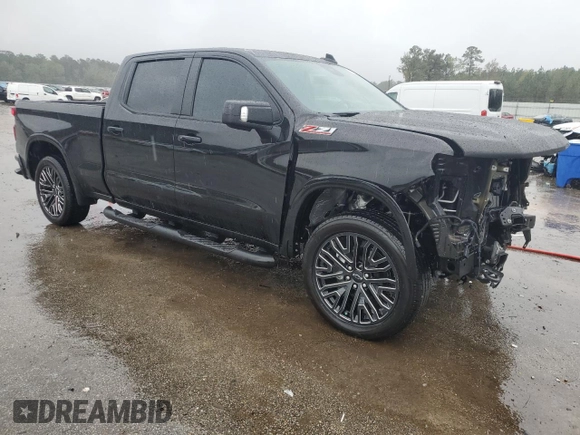 2024 Chevrolet Silverado 1500 RST with VIN 1GCUDEED3RZ334448, listed as a Copart auction lot 79333184 with 1,298 mi miles and Salvage Title. Bid and sale history available at carsss.com. Image 4.