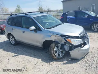2016 Subaru Forester 2.5i Premium with VIN JF2SJADC0GH544849, listed as a IAAI auction lot 42003031 with 39,703 mi miles. Bid and sale history available at carsss.com. Image 1.