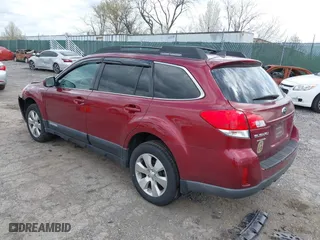 2011 Subaru Outback 3.6R Limited Pwr Moon with VIN 4S4BREKC6B2387854, listed as a IAAI auction lot 41924026 with 160,496 mi miles. Bid and sale history available at carsss.com. Image 3.