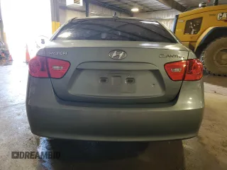 2009 Hyundai Elantra GLS with VIN KMHDU46DX9U787838, listed as a Copart auction lot 61500845 with 146,127 mi miles and Salvage title. Bid and sale history available at DreamBid. Image 6.