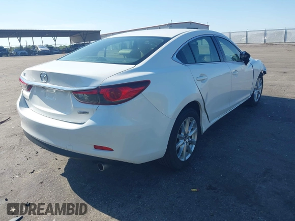 2014 Mazda 6 i Sport with VIN JM1GJ1U58E1105376, listed as a IAAI auction lot 42024402 with 124,233 mi miles. Bid and sale history available at carsss.com. Image 4.
