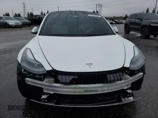 2023 Tesla Model 3 with VIN 5YJ3E1EA8PF477857, listed as a Copart auction lot 44958805 with 0 mi miles and Salvage Title. Bid and sale history available at carsss.com. Image 5.