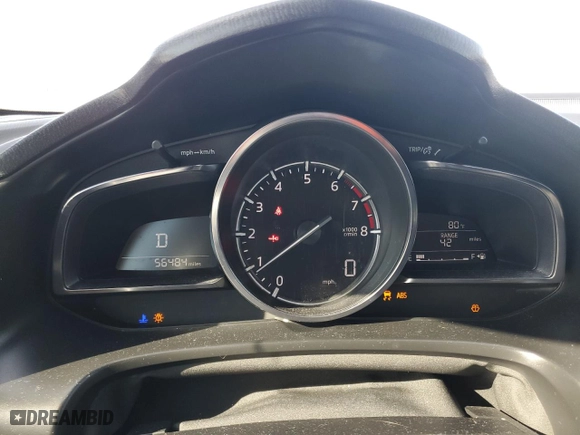 2018 Mazda Mazda3 4-Door Grand Touring with VIN 3MZBN1W36JM175236, listed as a Copart auction lot 47313525 with 56,484 mi miles and Salvage Title. Bid and sale history available at carsss.com. Image 9.