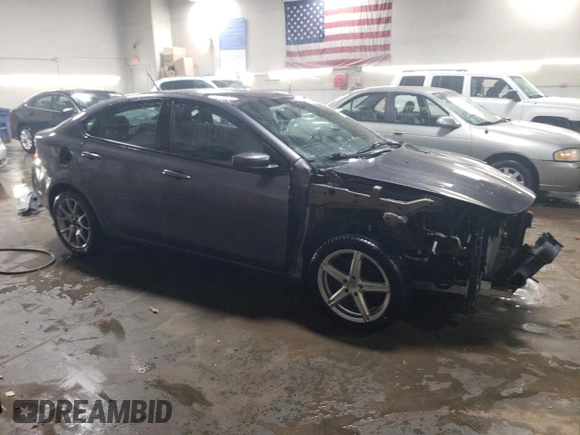 2014 Dodge Dart SXT with VIN 1C3CDFBB2ED831913, listed as a Copart auction lot 48676575 with 109,424 mi miles and Salvage Title. Bid and sale history available at carsss.com. Image 4.