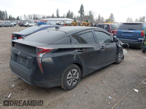 2017 Toyota Prius Two with VIN JTDKBRFU4H3041050, listed as a IAAI auction lot 41559037 with 150,143 mi miles and . Bid and sale history available at carsss.com. Image 4.