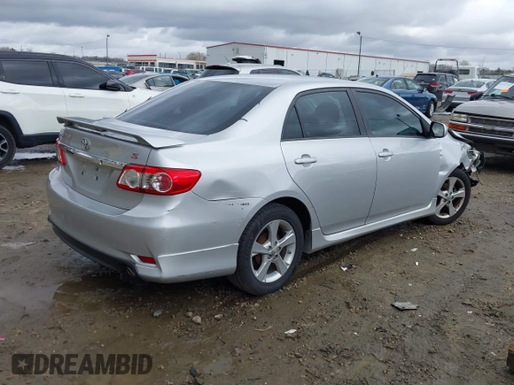 2013 Toyota Corolla L with VIN 5YFBU4EE6DP210154, listed as a IAAI auction lot 41730219 with 171,483 mi miles and . Bid and sale history available at DreamBid. Image 4.