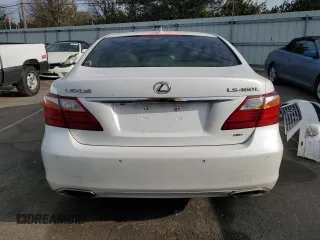 2010 Lexus LS 460 L with VIN JTHDL5EF2A5002578, listed as a Copart auction lot 83389104 with 141,563 mi miles and Salvage title. Bid and sale history available at DreamBid. Image 6.