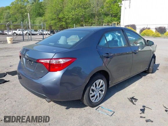 2018 Toyota Corolla L with VIN 2T1BURHE5JC044441, listed as a IAAI auction lot 42244017 with Not provided miles and . Bid and sale history available at DreamBid. Image 4.