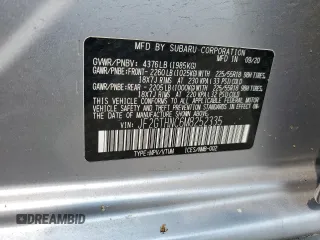 2021 Subaru Crosstrek Limited с VIN JF2GTHNC6M8252335, выставлен на аукционе Copart как лот 59385815 с пробегом 94 690 миль миль и Списание • Salvage title. История ставок и продаж доступна на DreamBid. Изображение 12.