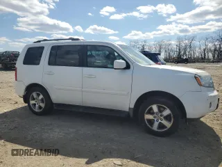 2009 Honda Pilot EX-L with VIN 5FNYF48559B032577, listed as a Copart auction lot 48916185 with 206,648 mi miles and Salvage Title. Bid and sale history available at carsss.com. Image 4.