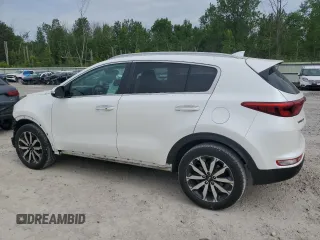 2018 Kia Sportage EX z VIN KNDPN3AC9J7310179, wystawiony jako Copart lot #61767815 z przebiegiem 77 541 mil mil oraz Szkoda całkowita • Salvage title. Historia ofert i sprzedaży dostępna na DreamBid. Obrazek 2.