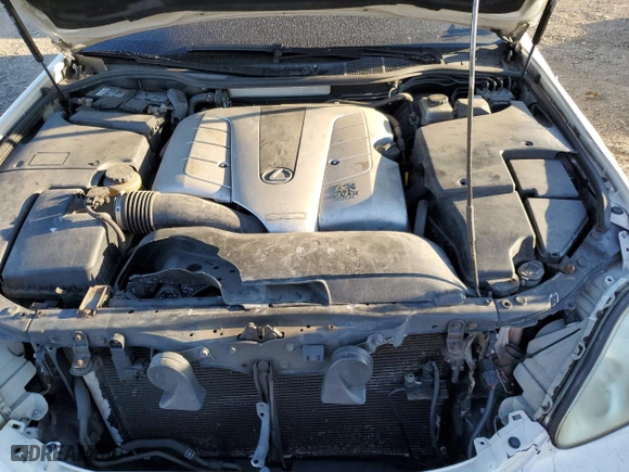 2004 Lexus LS 430 with VIN JTHBN36F540158555, listed as a Copart auction lot 47576885 with 143,171 mi miles and Salvage Title. Bid and sale history available at carsss.com. Image 12.