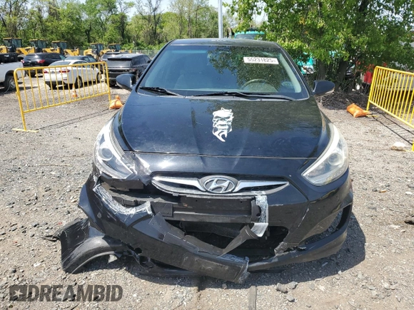 2014 Hyundai Accent SE with VIN KMHCU5AE2EU178139, listed as a Copart auction lot 55231825 with 171,608 mi miles and Clean Title. Bid and sale history available at carsss.com. Image 5.