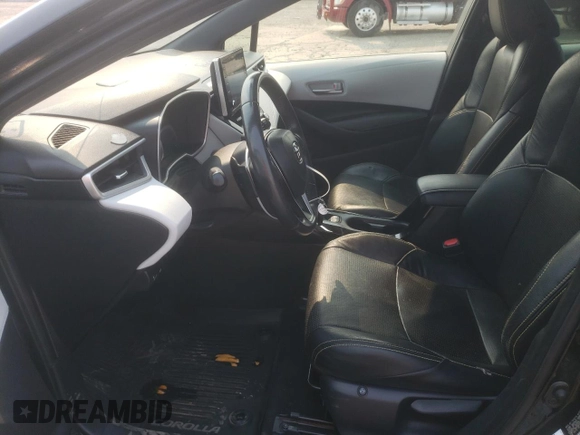 2019 Toyota Corolla Hatchback SE with VIN JTNK4RBE5K3063487, listed as a Copart auction lot 69667404 with 92,050 mi miles and Salvage Title. Bid and sale history available at carsss.com. Image 7.