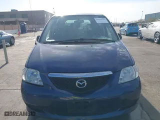 2003 Mazda MPV LX with VIN JM3LW28A030354777, listed as a IAAI auction lot 41624923 with 199,283 mi miles. Bid and sale history available at carsss.com. Image 6.