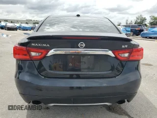 2017 Nissan Maxima SV with VIN 1N4AA6AP3HC434039, listed as a Copart auction lot 62537155 with 126,367 mi miles and Salvage title. Bid and sale history available at DreamBid. Image 6.