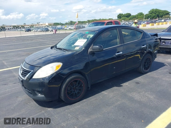 2012 Nissan Versa SV with VIN 3N1CN7AP7CL865822, listed as a IAAI auction lot 42605185 with 169,652 mi miles and . Bid and sale history available at DreamBid. Image 2.