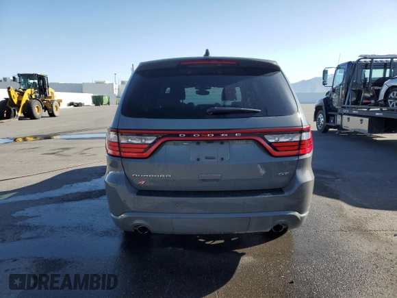 2023 Dodge Durango GT with VIN 1C4RDJDG8PC582592, listed as a Copart auction lot 54222085 with 23,875 mi miles and Non Repairable. Bid and sale history available at DreamBid. Image 6.