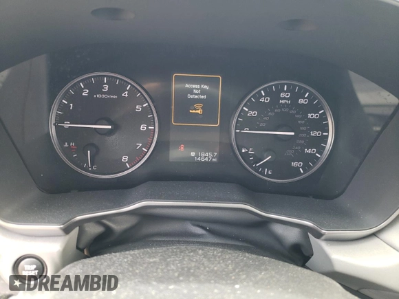 2023 Subaru Outback Limited with VIN 4S4BTANC1P3195233, listed as a Copart auction lot 61351885 with 14,647 mi miles and Salvage title. Bid and sale history available at DreamBid. Image 9.