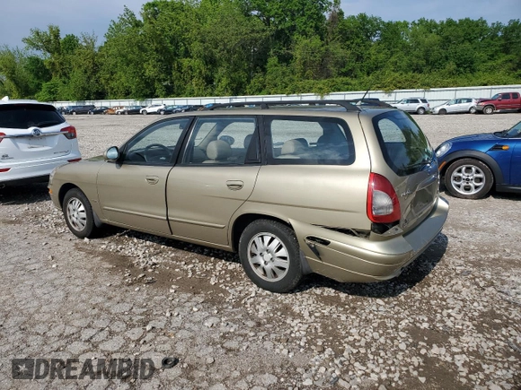 2000 Daewoo Nubira CDX z VIN KLAJB82Z2YK536836, wystawiony jako Copart lot #55621465 z przebiegiem 58 133 mil mil oraz Szkody całkowita. Historia ofert i sprzedaży dostępna na DreamBid. Obrazek 2.
