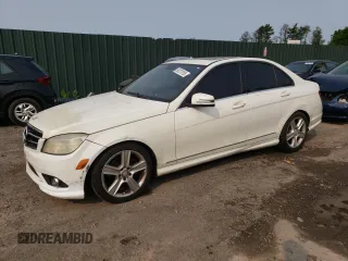 2010 Mercedes-Benz C 300 Sport with VIN WDDGF5EB1AF433951, listed as a Copart auction lot 59273155 with 152,214 mi miles and Salvage title. Bid and sale history available at DreamBid. Image 1.