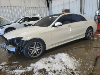 2020 Mercedes-Benz S with VIN W1KUG8GB6LA556031, listed as a Copart auction lot 45177125 with 53,593 mi miles and Salvage Title. Bid and sale history available at DreamBid. Image 1.