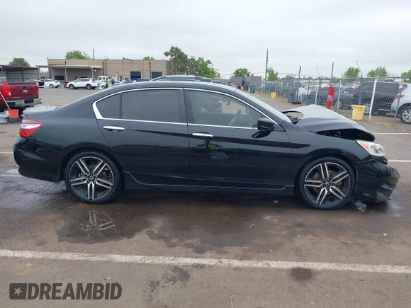 2017 Honda Accord Sedan Sport with VIN 1HGCR2F51HA049314, listed as a IAAI auction lot 42074357 with 147,914 mi miles. Bid and sale history available at carsss.com. Image 13.