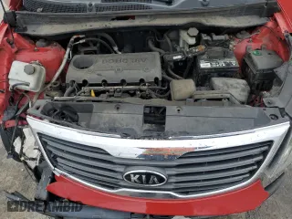2012 Kia Sportage LX with VIN KNDPB3A22C7306283, listed as a Copart auction lot 43462124 with 166,886 mi miles and Salvage Title. Bid and sale history available at carsss.com. Image 12.