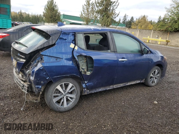2020 Nissan LEAF with VIN 1N4BZ1BP5LC308207, listed as a Copart auction lot 69335844 with 28,932 mi miles and Salvage title. Bid and sale history available at DreamBid. Image 3.