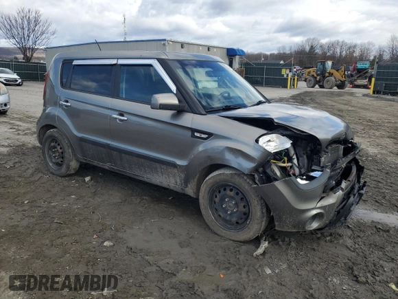 2013 Kia Soul with VIN KNDJT2A54D7503948, listed as a Copart auction lot 48200455 with 156,532 mi miles and Salvage Title. Bid and sale history available at carsss.com. Image 4.