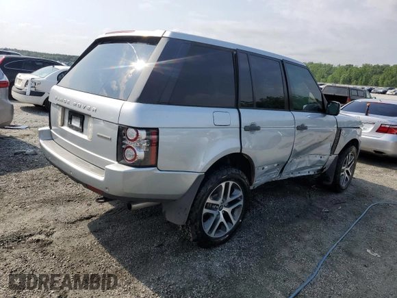 2011 Land Rover Range Rover SC with VIN SALMF1E41BA341320, listed as a Copart auction lot 57415705 with 139,038 mi miles and Salvage title. Bid and sale history available at DreamBid. Image 3.