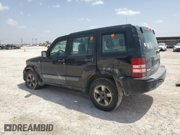 2008 Jeep Liberty Sport with VIN 1J8GN28K18W152811, listed as a Copart auction lot 54127715 with 99,355 mi miles and Salvage Title. Bid and sale history available at carsss.com. Image 2.