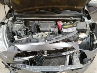 2017 Mitsubishi Mirage G4 ES with VIN ML32F3FJ6HH001825, listed as a Copart auction lot 53439405 with 92,084 mi miles and Salvage Title. Bid and sale history available at carsss.com. Image 12.