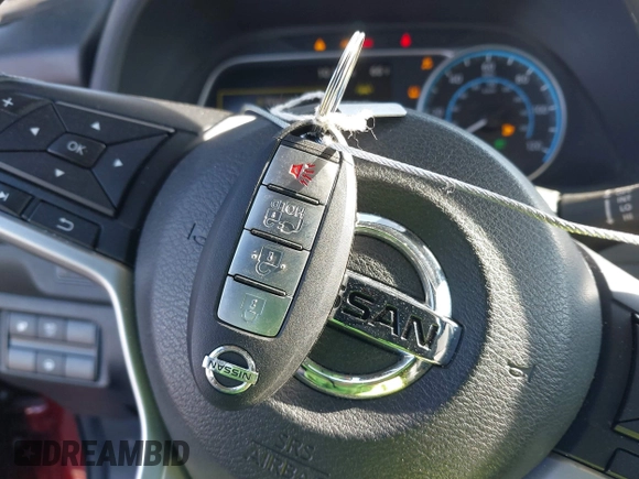 2019 Nissan LEAF SV z VIN 1N4AZ1CPXKC304632, wystawiony jako IAAI lot #41321905 z przebiegiem 15 948 mil mil oraz . Historia ofert i sprzedaży dostępna na DreamBid. Obrazek 11.