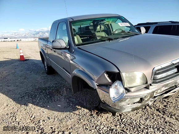 2001 Toyota Tundra Ltd with VIN 5TBBT48101S209184, listed as a Copart auction lot 46708325 with 189,174 mi miles and Salvage Title. Bid and sale history available at carsss.com. Image 10.