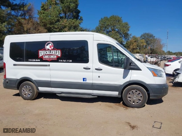 2017 Ford Transit Wagon XL with VIN 1FBAX2CM8HKA37666, listed as a IAAI auction lot 40636497 with 164,713 mi miles. Bid and sale history available at carsss.com. Image 13.