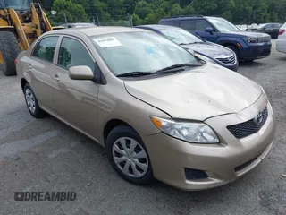 2010 Toyota Corolla with VIN 2T1BU4EE8AC386344, listed as a IAAI auction lot 42693682 with 109,544 mi miles and . Bid and sale history available at DreamBid. Image 1.