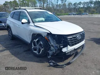 2022 Hyundai Tucson SEL with VIN 5NMJF3AE7NH109495, listed as a IAAI auction lot 41802323 with 38,916 mi miles and . Bid and sale history available at carsss.com. Image 1.