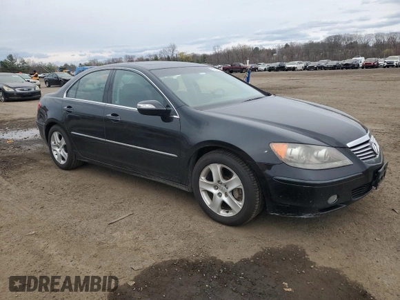 2006 Acura RL with VIN JH4KB16576C003138, listed as a Copart auction lot 52933995 with 176,906 mi miles and Salvage Title. Bid and sale history available at DreamBid. Image 4.
