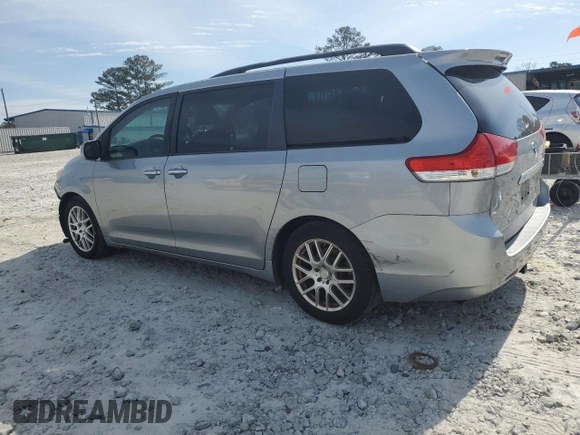 2011 Toyota Sienna XLE AAS with VIN 5TDYK3DC5BS151905, listed as a Copart auction lot 89310285 with 181,859 mi miles and Salvage Title. Bid and sale history available at carsss.com. Image 2.