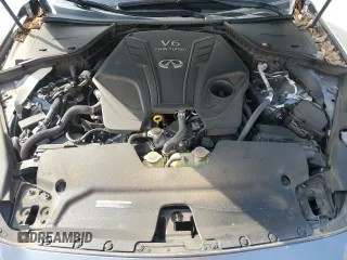 2021 Infiniti Q50 Signature Edition with VIN JN1EV7CP9MM703669, listed as a Copart auction lot 54861195 with 50,856 mi miles and Salvage title. Bid and sale history available at DreamBid. Image 11.