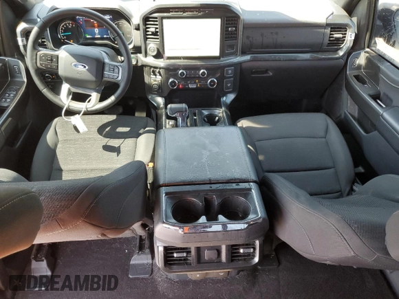 2022 Ford F-150 XL with VIN 1FTFW1ED1NFB65053, listed as a Copart auction lot 54575695 with 26,131 mi miles and Salvage Title. Bid and sale history available at carsss.com. Image 8.