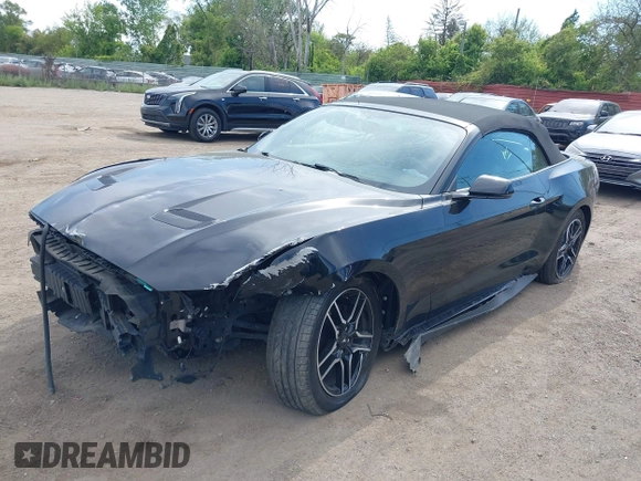 2019 Ford Mustang EcoBoost with VIN 1FATP8UH4K5181641, listed as a IAAI auction lot 42350534 with 62,117 mi miles and . Bid and sale history available at DreamBid. Image 17.