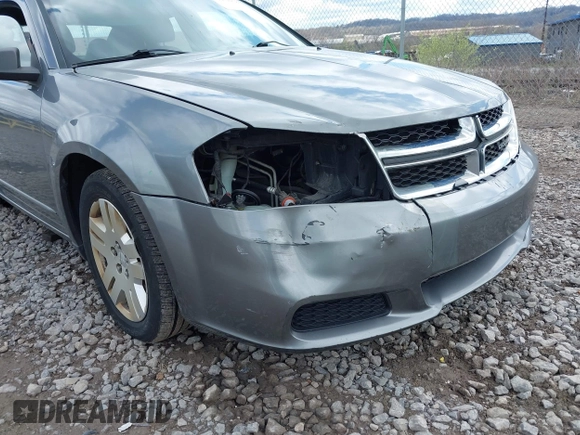 2012 Dodge Avenger SE with VIN 1C3CDZAB8CN322466, listed as a IAAI auction lot 42054458 with 118,098 mi miles and . Bid and sale history available at carsss.com. Image 6.